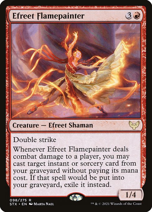 Efreet Flamepainter (STX) 98 - Near Mint