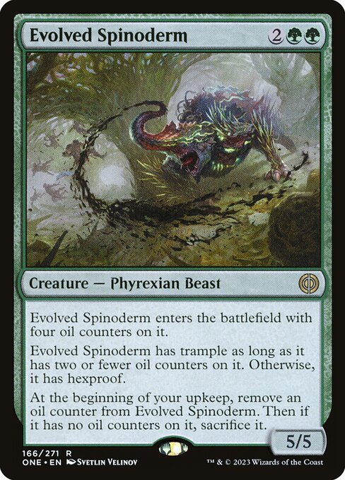 Evolved Spinoderm (ONE) 166 - Near Mint
