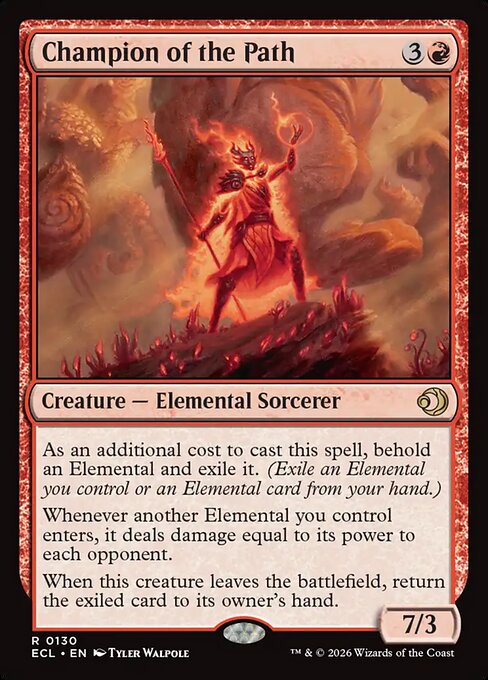 Champion of the Path (ECL) 130 - Near Mint