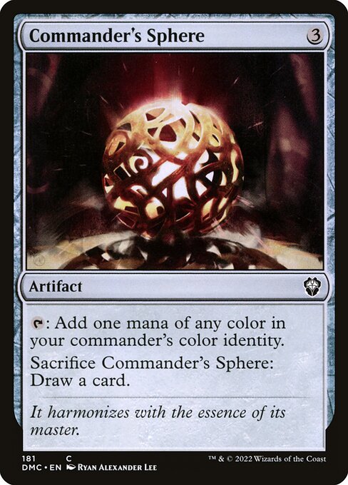 Commander's Sphere (DMC) 181 - Near Mint