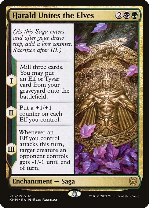 Harald Unites the Elves (KHM) 213 - Near Mint