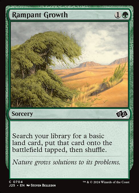 Rampant Growth (J25) 704 - Near Mint