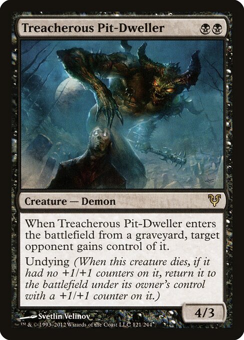 Treacherous Pit-Dweller (AVR) 121 - Near Mint