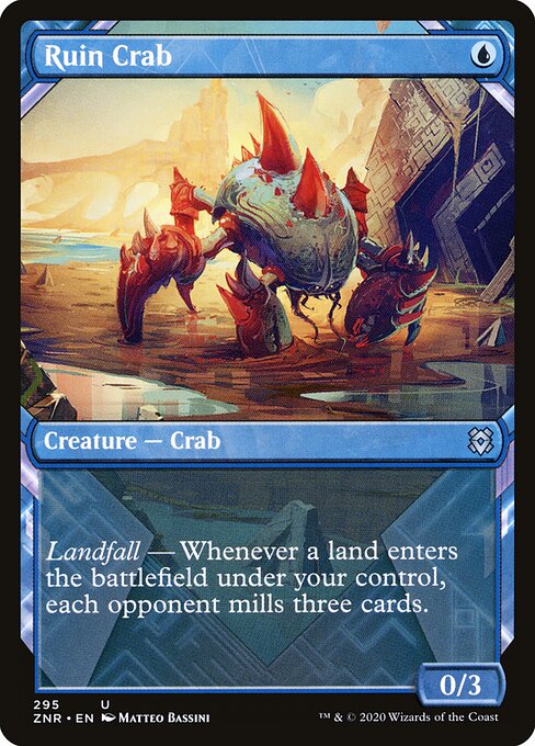 Ruin Crab (ZNR) 295 - Near Mint