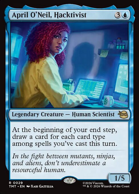 April O'Neil, Hacktivist (TMT) #29