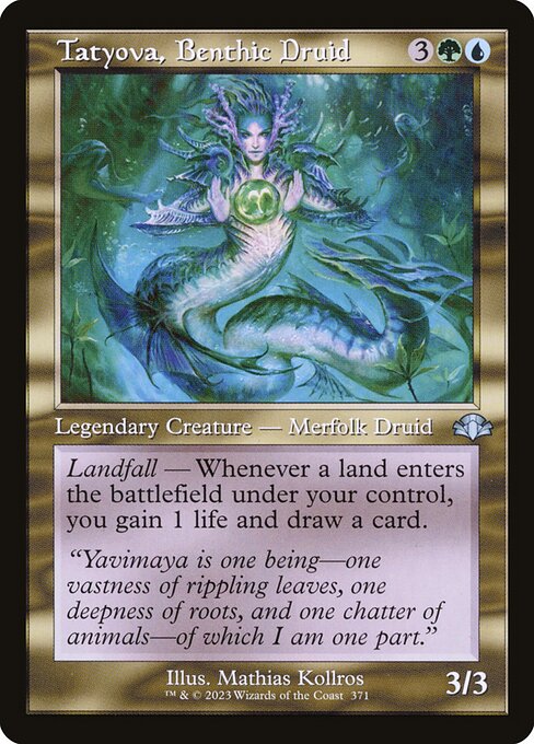 Tatyova, Benthic Druid (DMR) 371 - Near Mint