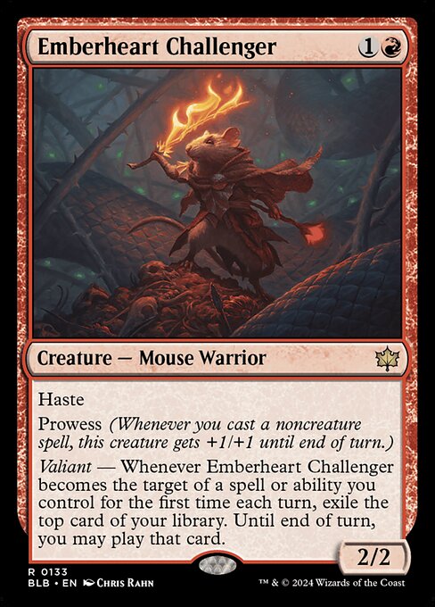 Emberheart Challenger (BLB) 133 - Near Mint