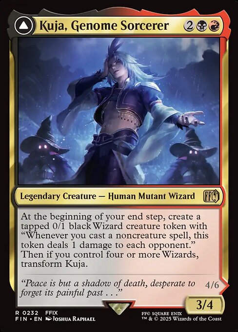 Kuja, Genome Sorcerer // Trance Kuja, Fate Defied (FIN) 232 - Near Mint