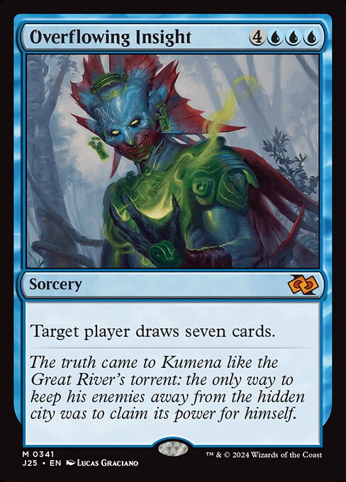 Overflowing Insight (J25) 341 - Near Mint