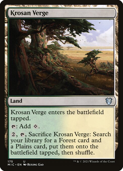 Krosan Verge (MIC) 175 - Near Mint