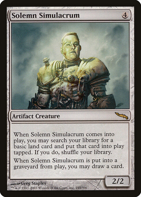 Solemn Simulacrum (MRD) 245 - Near Mint
