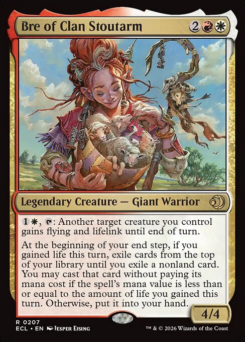 Bre of Clan Stoutarm (ECL) 207 - Near Mint