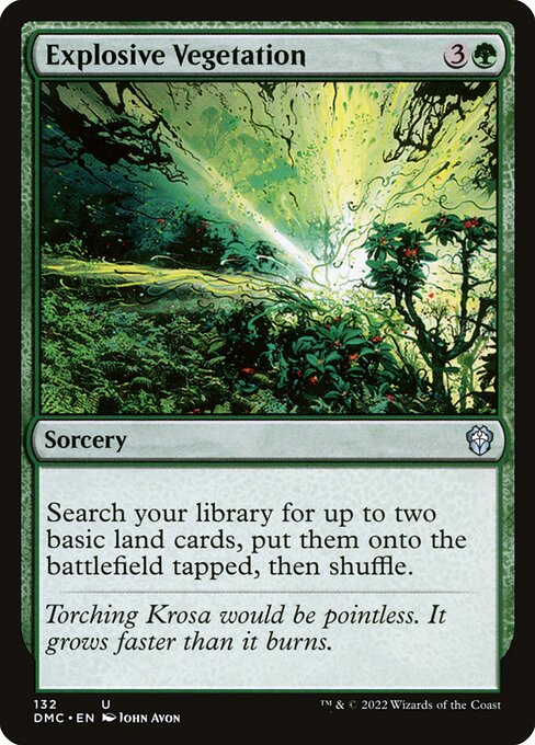 Explosive Vegetation (DMC) 132 - Near Mint