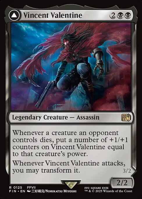 Vincent Valentine // Galian Beast (FIN) 125 - Near Mint