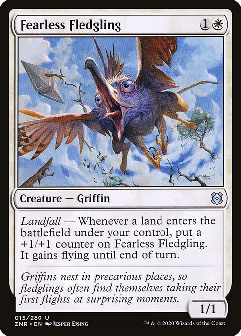 Fearless Fledgling (ZNR) 15 - Near Mint