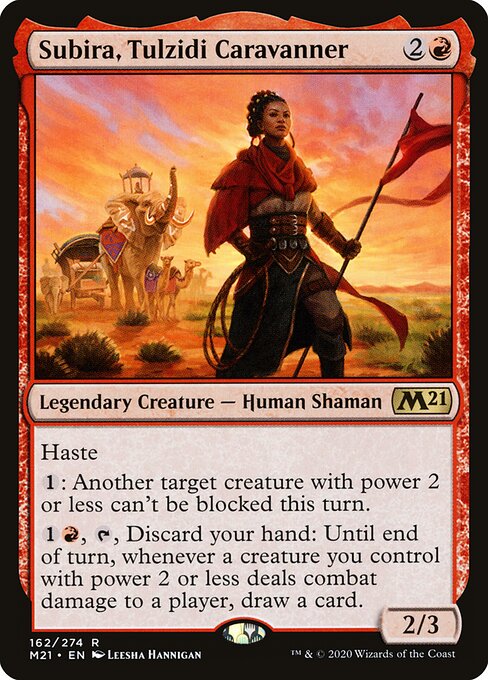Subira, Tulzidi Caravanner (M21) 162 - Near Mint