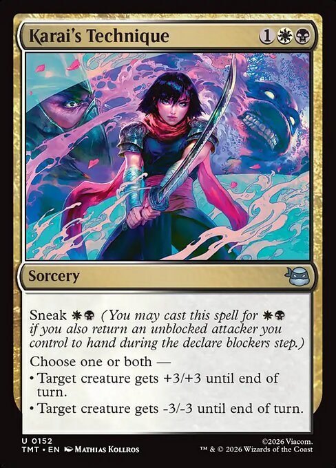Karai's Technique Foil (TMT) #152