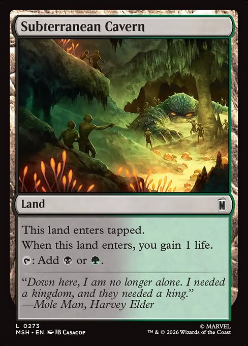 Subterranean Cavern Foil (MSH) #273