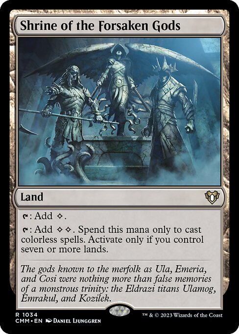 Shrine of the Forsaken Gods (CMM) 1034 - Near Mint