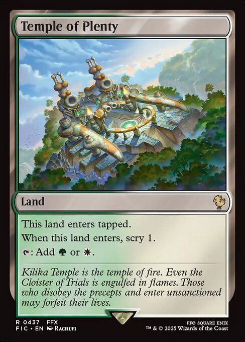 Temple of Plenty (FIC) 437 - Near Mint