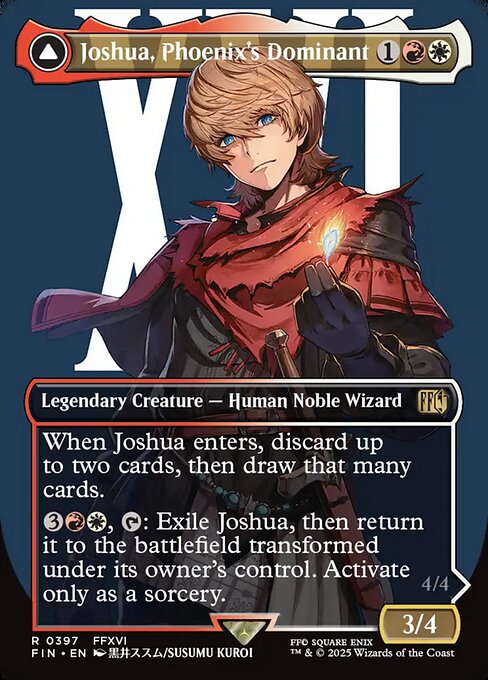Joshua, Phoenix's Dominant // Phoenix, Warden of Fire (FIN) 397 - Near Mint