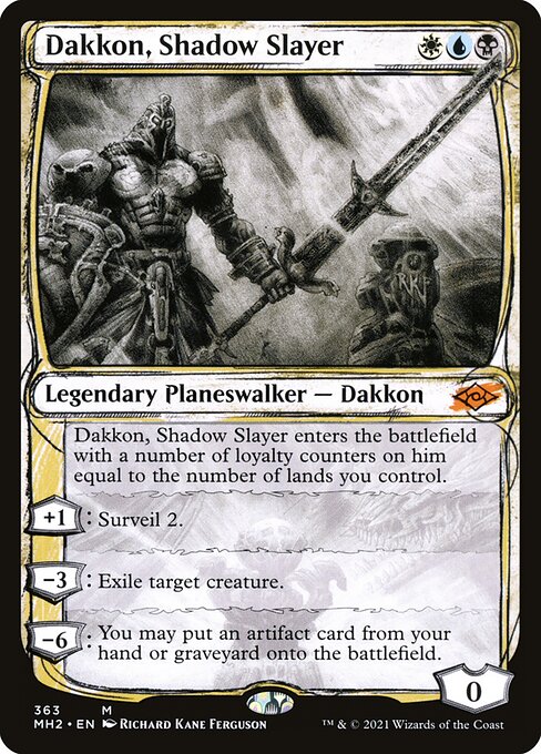 Dakkon, Shadow Slayer (MH2) 363 - Near Mint