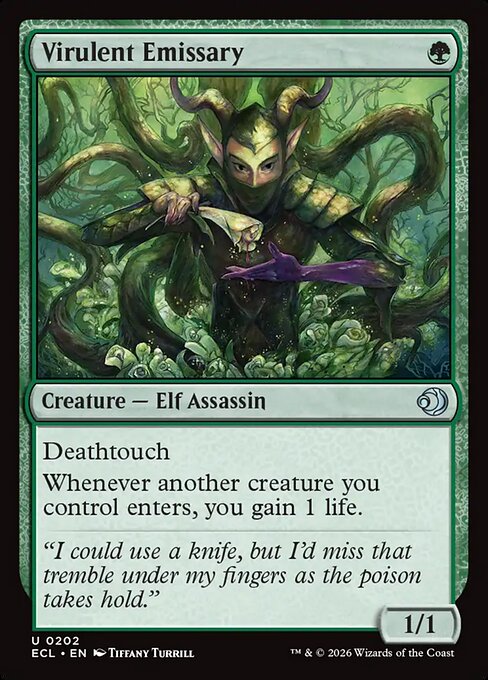 Virulent Emissary (ECL) 202 - Near Mint