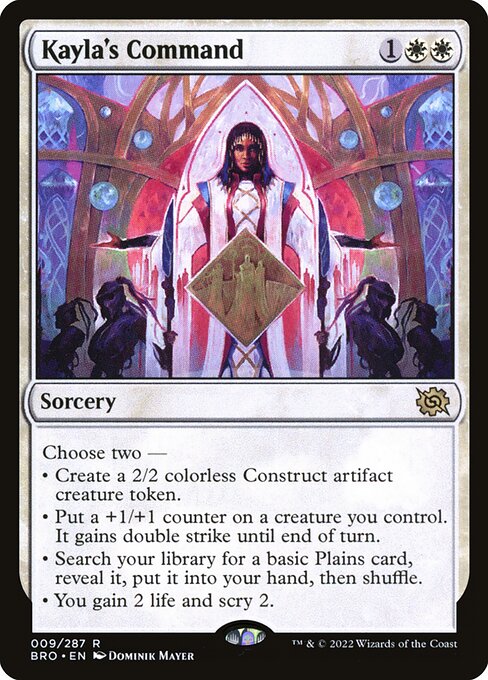 Kayla's Command (BRO) 9 - Near Mint