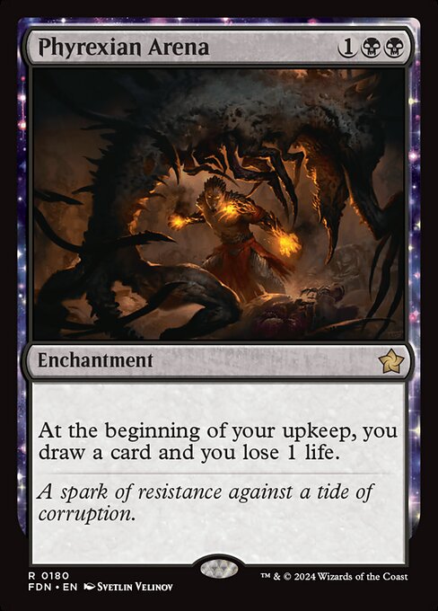 Phyrexian Arena (FDN) 180 - Near Mint