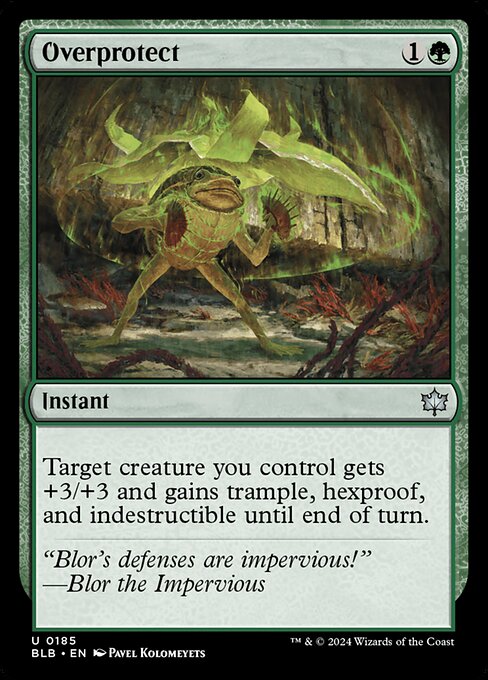 Overprotect (BLB) 185 - Near Mint