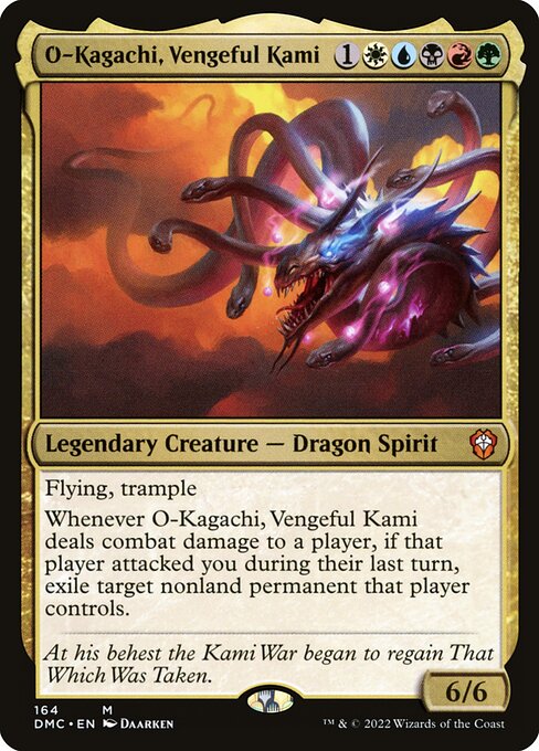 O-Kagachi, Vengeful Kami (DMC) 164 - Near Mint