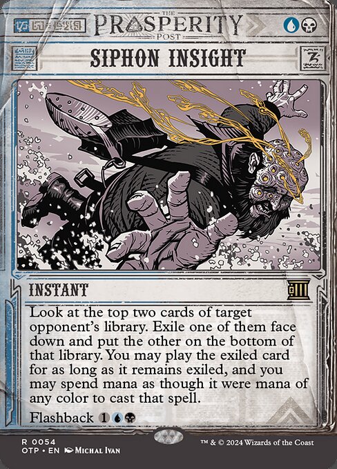 Siphon Insight (OTP) 54 - Near Mint