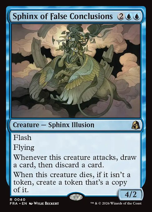 Sphinx of False Conclusions (FRA) 40 - Near Mint