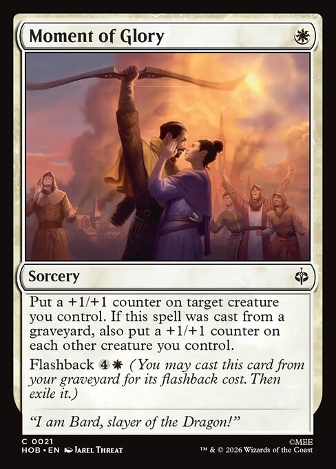 Moment of Glory (HOB) 21 - Foil - Near Mint