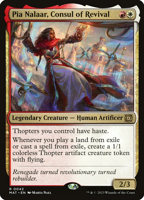 Pia Nalaar, Consul of Revival (MAT) 42 - Near Mint