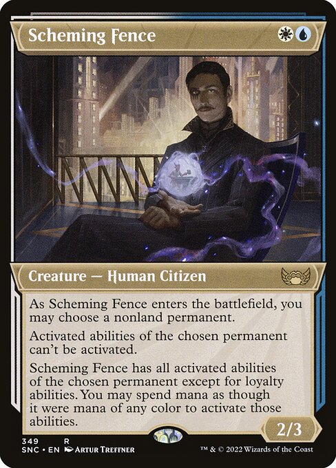 Scheming Fence (SNC) 349 - Near Mint