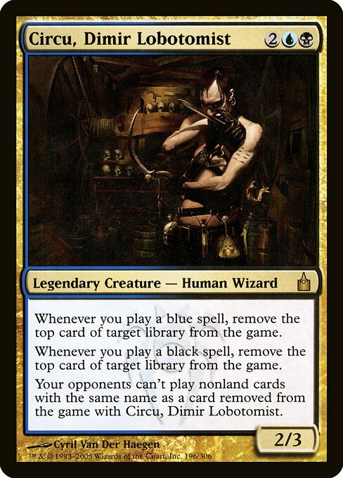 Circu, Dimir Lobotomist (RAV) 196 - Near Mint
