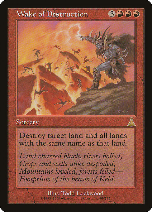 Wake of Destruction (UDS) 99 - Near Mint