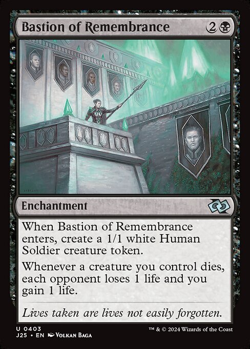 Bastion of Remembrance (J25) 403 - Near Mint