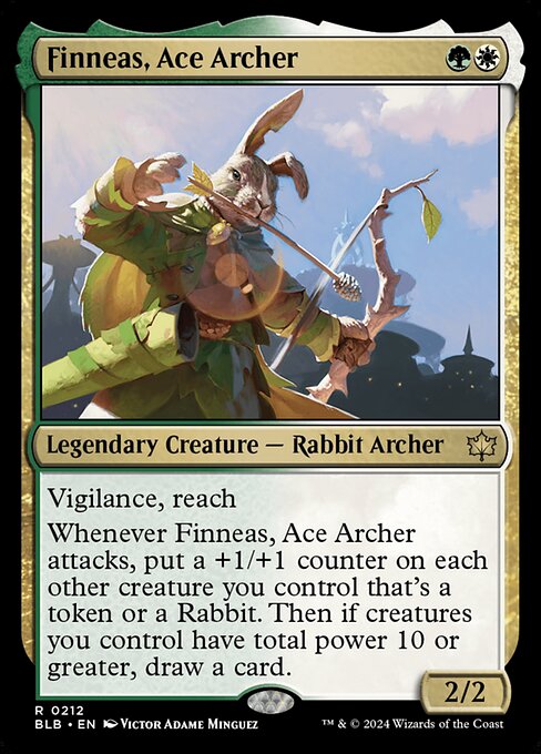 Finneas, Ace Archer (BLB) 212 - Near Mint