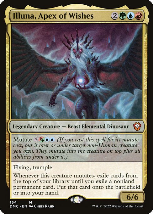 Illuna, Apex of Wishes (DMC) 154 - Near Mint