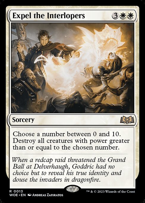 Expel the Interlopers (WOE) 13 - Near Mint