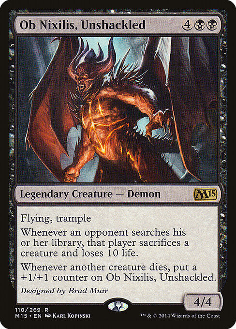 Ob Nixilis, Unshackled (M15) 110 - Near Mint
