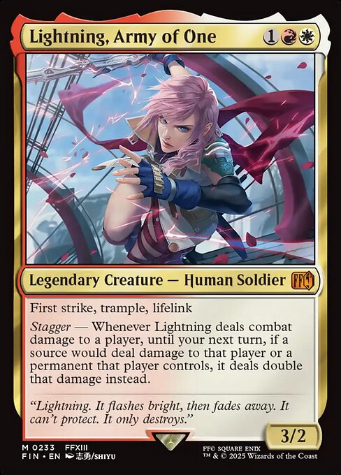 Lightning, Army of One (FIN) 233 - Near Mint