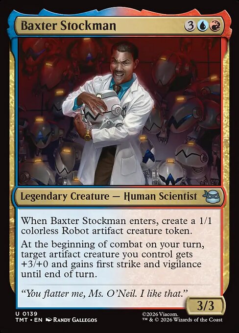 Baxter Stockman Foil (TMT) #139