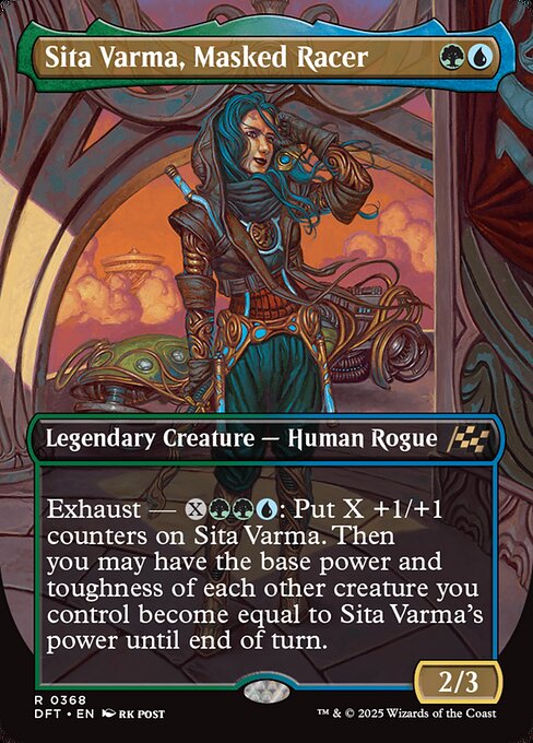 Sita Varma, Masked Racer Foil (DFT) #368