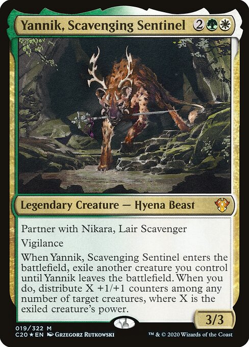 Yannik, Scavenging Sentinel Foil (C20) #19