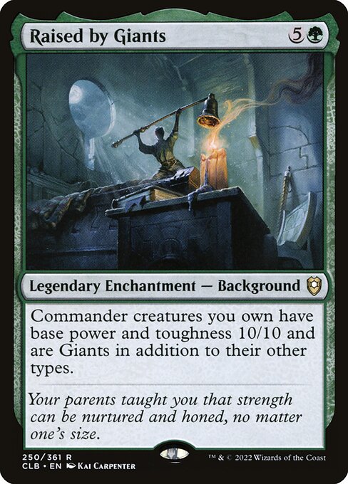 Raised by Giants (CLB) 250 - Near Mint