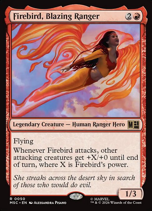 Firebird, Blazing Ranger (MSC) 50 - Near Mint