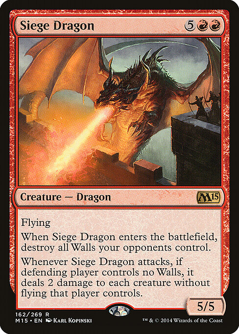 Siege Dragon (M15) 162 - Near Mint